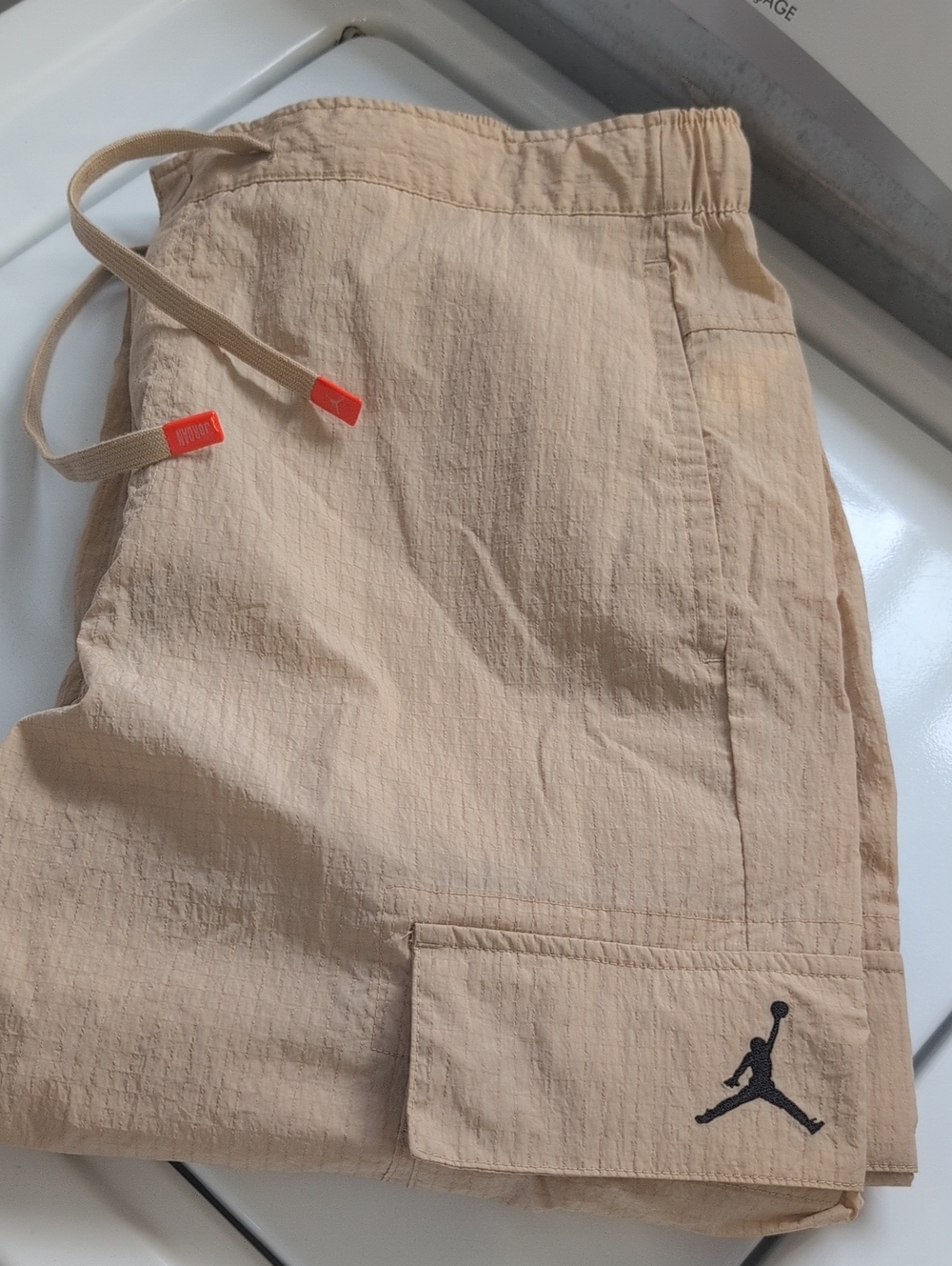 M Jordan Beige Cargo Pants